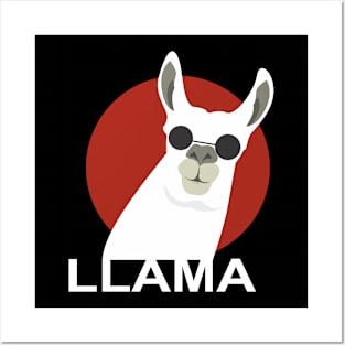 llama Posters and Art